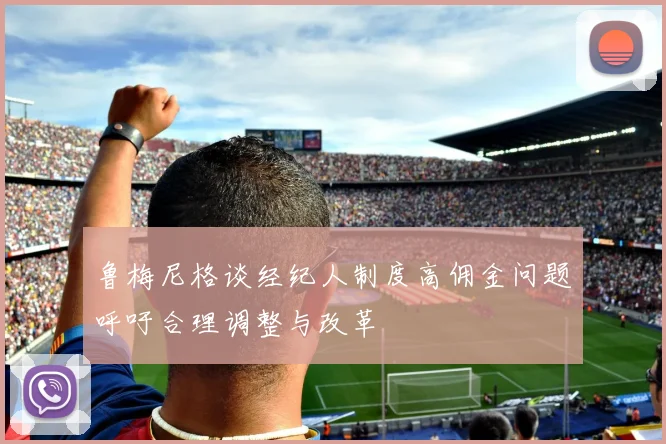 鲁梅尼格谈经纪人制度高佣金问题呼吁合理调整与改革